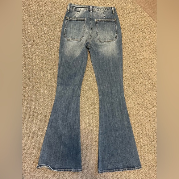 DRIFTWOOD Blue Flare Jeans - Picture 5 of 5